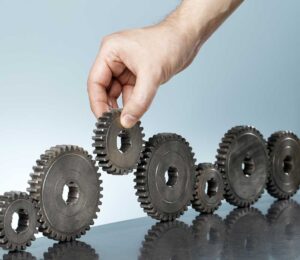 alignement des engrenages