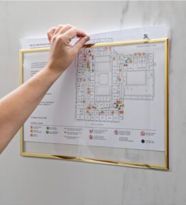 support plan d’évacuation