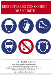 création de consignes de sécurité personnalisées