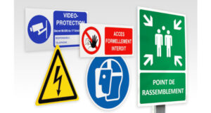 pose panneaux sécurité