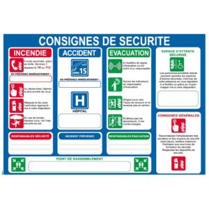 création de consignes de sécurité personnalisées