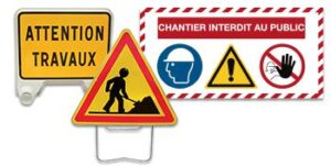 panneaux sécurité travail