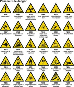 panneaux prévention SST