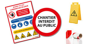 pose signalisation chantier