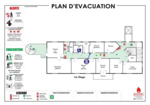Plan d’évacuation en entreprise